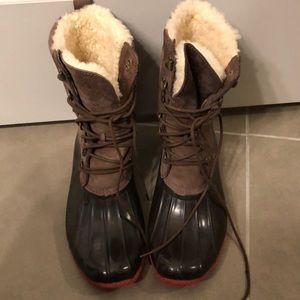 Sperry Duck Boots for J.Crew